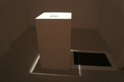 Szczecin Concrète (2015) - the controller box for visitor interaction